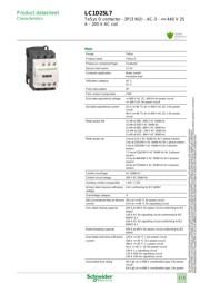 LC1D25L7 数据规格书 1