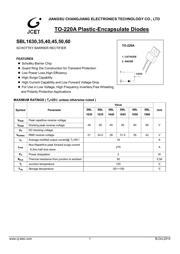 SBL1645 数据规格书 1