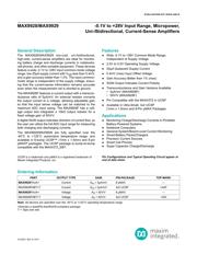 MAX9929FAUA+ datasheet.datasheet_page 1