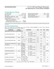 MAX9928TAUA+ datasheet.datasheet_page 2