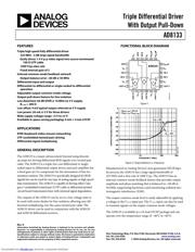 AD8133NBSP datasheet.datasheet_page 1