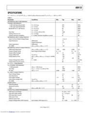 AD8133NBSP datasheet.datasheet_page 3