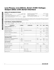 MAX5309EUE datasheet.datasheet_page 2