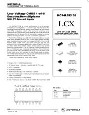 MC74LCX138DT 数据规格书 1