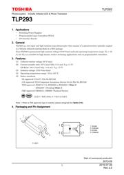 TLP293(GR-TPL,E Datenblatt PDF