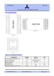 AS6C1008-55SINLTR datasheet.datasheet_page 2