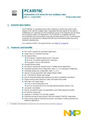 PCA8576CT/Q900/1Y datasheet.datasheet_page 1