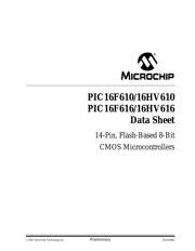 PIC16HV610-I/SL datasheet.datasheet_page 1