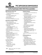 PIC16F610T-I/ST datasheet.datasheet_page 3