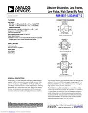 ADA4857-1 datasheet.datasheet_page 1