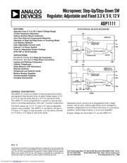 ADP1111AR datasheet.datasheet_page 1