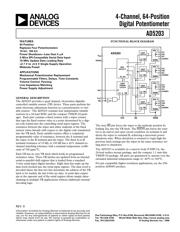 AD5203ARUZ100 datasheet.datasheet_page 1