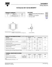 SI4420BDY-T1-E3 数据规格书 1