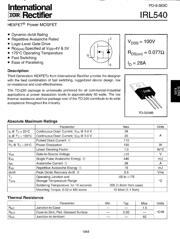 IRL540 datasheet.datasheet_page 1