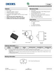 FCX605TA 数据规格书 1