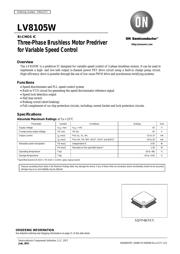 LV8105W-MPB-E datasheet.datasheet_page 1