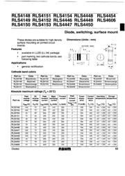 RLS4148TE-11 Datenblatt PDF