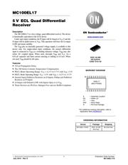 MC100EL17DWR2 datasheet.datasheet_page 1