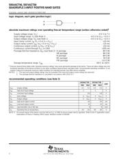 SNJ54ACT00FK datasheet.datasheet_page 2