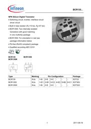 BCR135 Datenblatt PDF