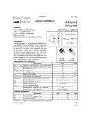 IRFR540Z datasheet.datasheet_page 1