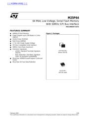 M25P64-VME6 datasheet.datasheet_page 1