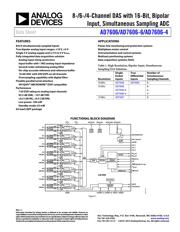 AD7606BSTZ-4RL 数据规格书 1