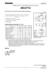 2SC2712 Datenblatt PDF