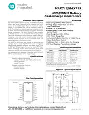 MAX712CPE+ Datenblatt PDF