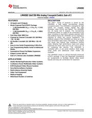 LMH6583YA/NOPB datasheet.datasheet_page 1