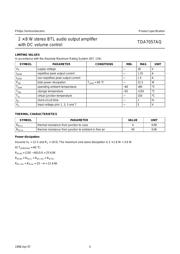 TDA7057A datasheet.datasheet_page 5