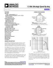 AD8000YCPZ-REEL datasheet.datasheet_page 1