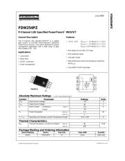 FDW254PZ 数据规格书 1