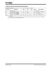 TC7652CPD 数据规格书 4