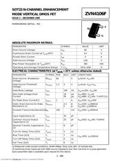 ZVN4106FTC 数据规格书 1