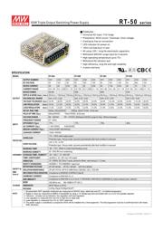 RT-50C datasheet.datasheet_page 1