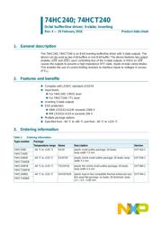 74HC240D,652 datasheet.datasheet_page 1