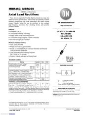 MBR360RLG Datenblatt PDF