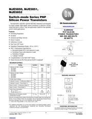 MJE5852G datasheet.datasheet_page 1