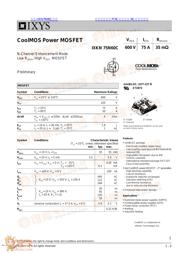 IXKN75N60 datasheet.datasheet_page 1