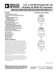 ADM3491EARZ Datenblatt PDF