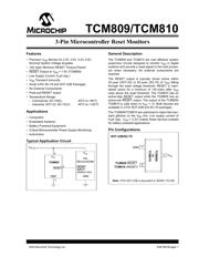 TCM809TENB713 Datenblatt PDF