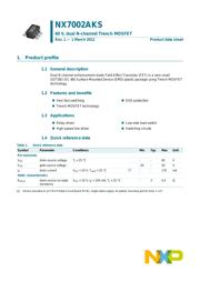 NX7002AKS datasheet.datasheet_page 1