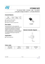 STP80NF10FP datasheet.datasheet_page 1