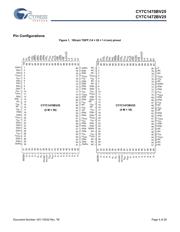 CY7C1472BV25-200AXCT 数据规格书 4