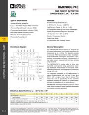 HMC909LP4ETR datasheet.datasheet_page 1