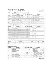 IRF3704S 数据规格书 2