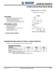 AZ23C5V6 数据规格书 1