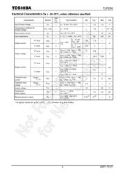 TLP250(D4,F) 数据规格书 3