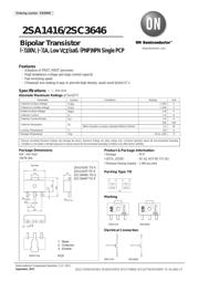 2SC3646T-TD-E datasheet.datasheet_page 1